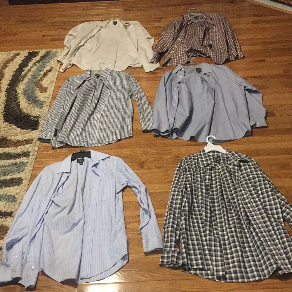 SEVEN J.O.S Banks dress shirts